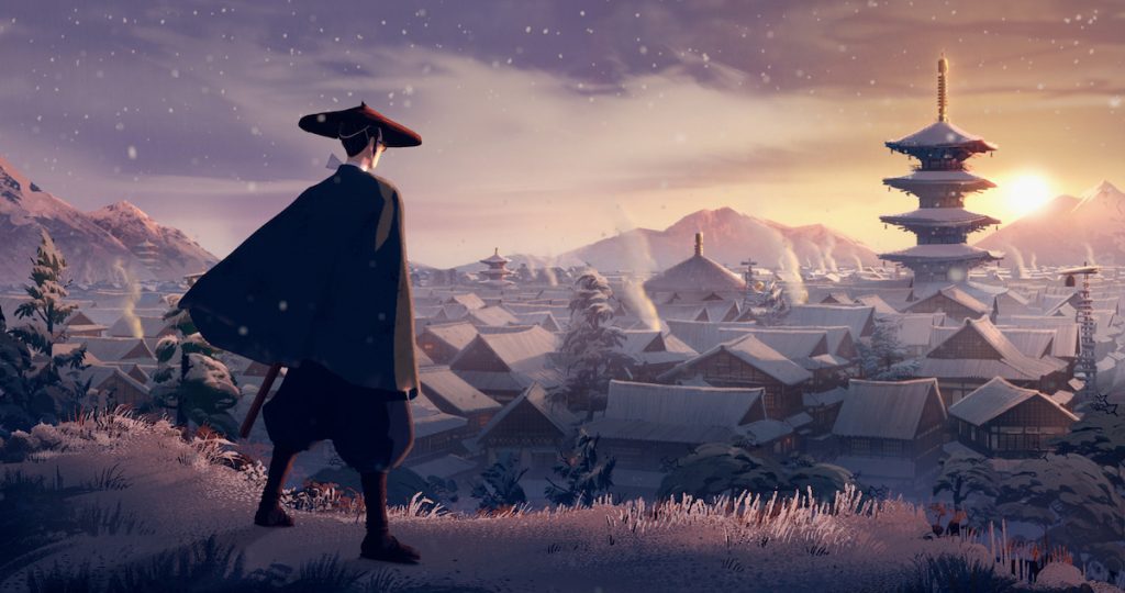 پوستر Blue Eye Samurai - سامورایی چشم آبی